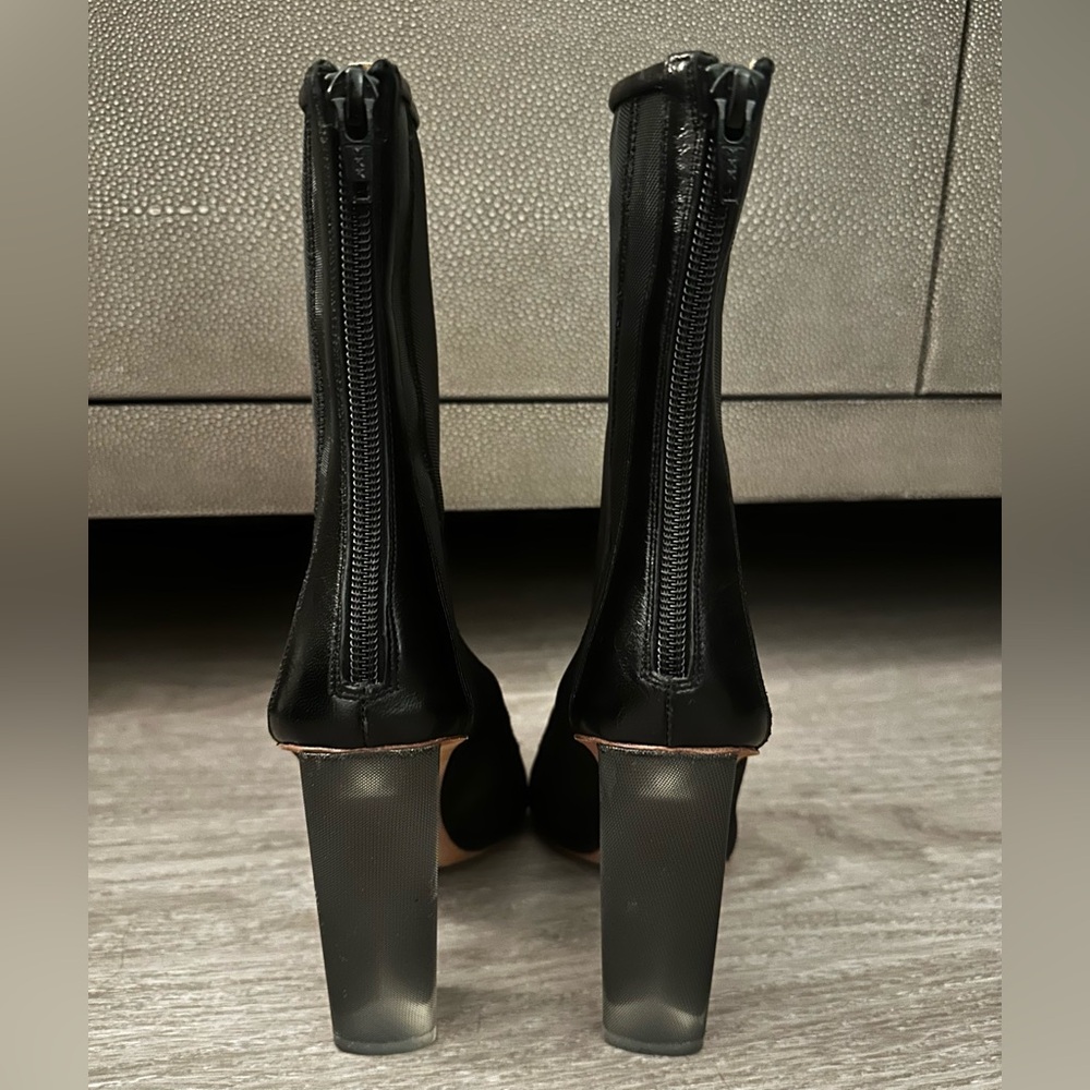 Mesh Ankle Boots Black Size 36.5 - US 6 - Picture 3 of 9